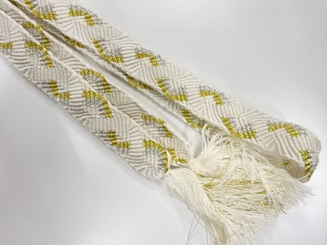  正絹　手組帯締め